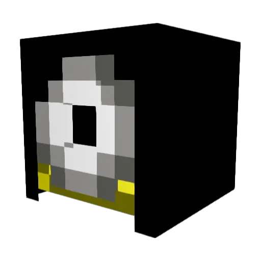 Meeshaa Minecraft avatar head, 3D render