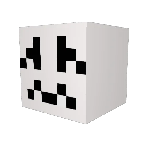 Meeto_3232 Minecraft avatar head, 3D render