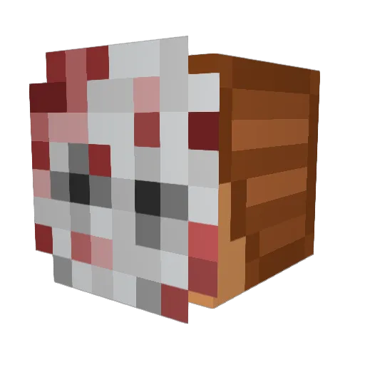 MegThomas5489 Minecraft avatar head, 3D render