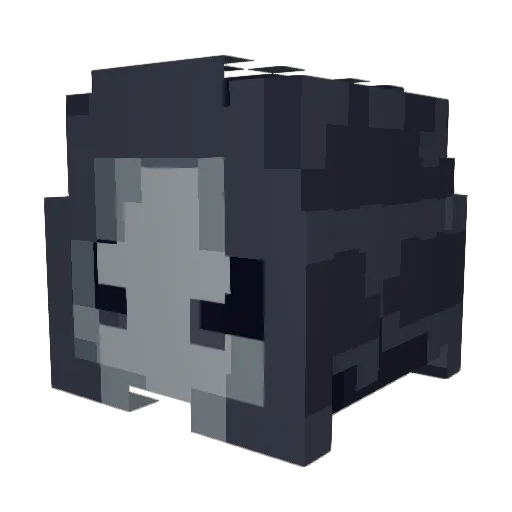Meg_arab Minecraft avatar head, 3D render