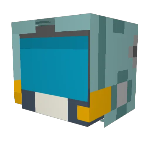 MegaCaioGamer Minecraft avatar head, 3D render