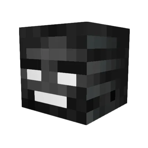 MegaDalton3000 Minecraft avatar head, 3D render