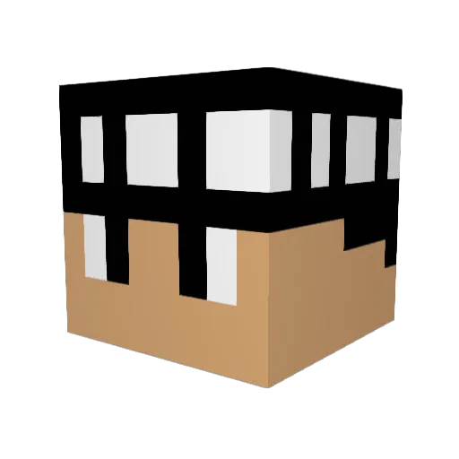 MegaFentmaxxer1 Minecraft avatar head, 3D render