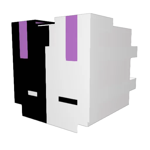 MegaKing2003 Minecraft avatar head, 3D render