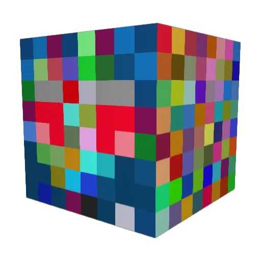 MegaMerp Minecraft avatar head, 3D render
