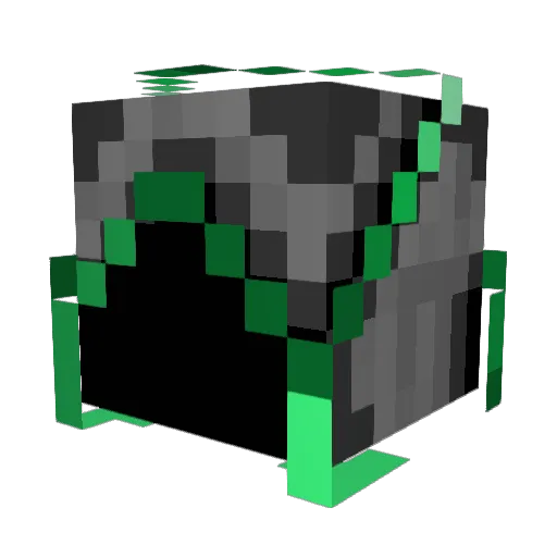 MegaMichi666 Minecraft avatar head, 3D render