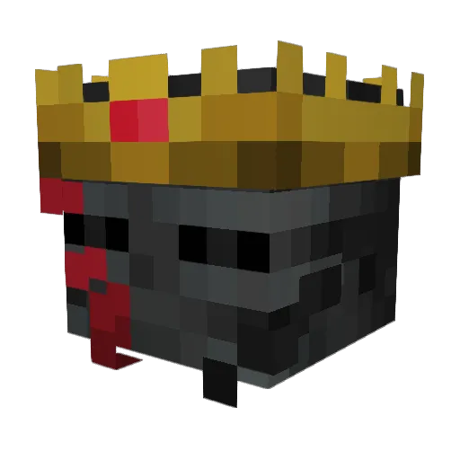 MegaMouth9 Minecraft avatar head, 3D render