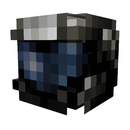 MegaT2o Minecraft avatar head, 3D render