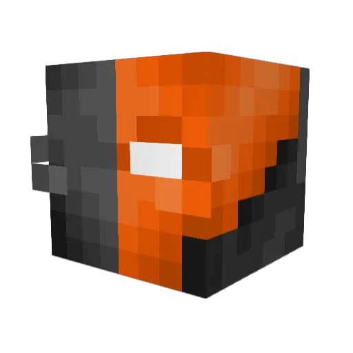 MegaTarik007 Minecraft avatar head, 3D render