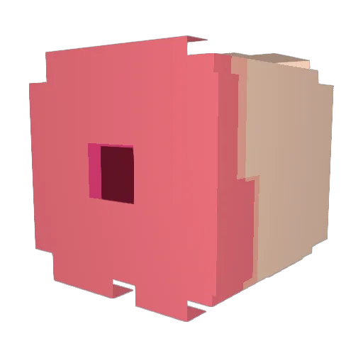 MegaZephh Minecraft avatar head, 3D render