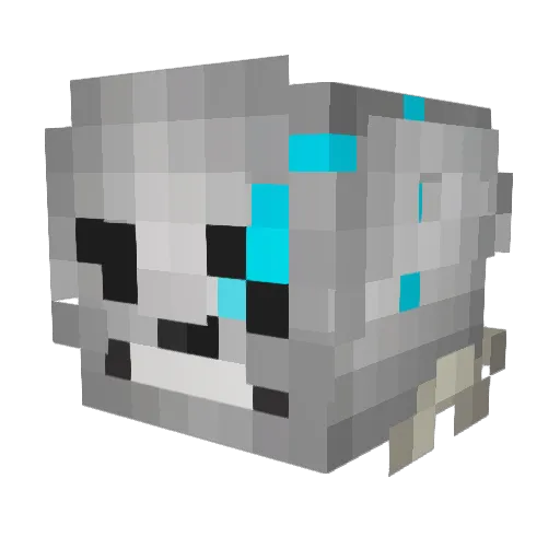 Mega_Gaymer Minecraft avatar head, 3D render