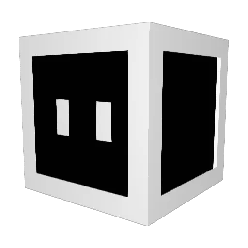 Mega_Mixer Minecraft avatar head, 3D render