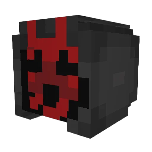 Mega_Slasher Minecraft avatar head, 3D render