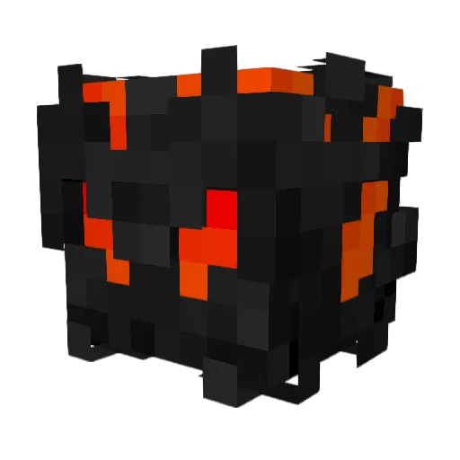 MegablasterYT Minecraft avatar head, 3D render