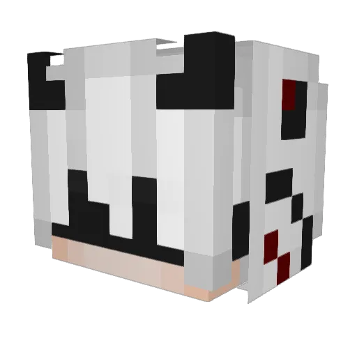 MegabyteMiner Minecraft avatar head, 3D render