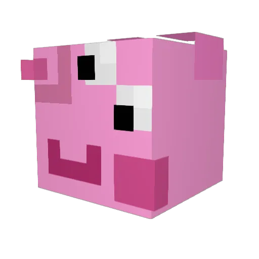 Megalodon11111 Minecraft avatar head, 3D render