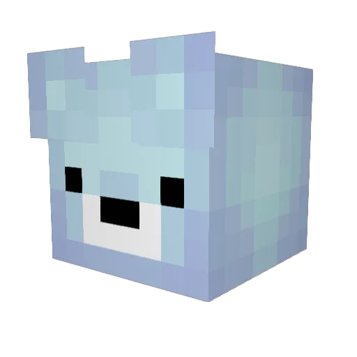 MegalodonArmy07 Minecraft avatar head, 3D render