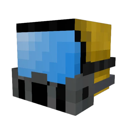 Megamech2000 Minecraft avatar head, 3D render