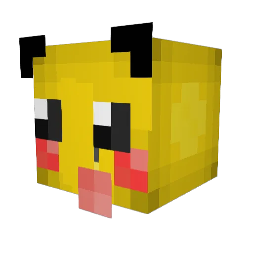 MeganKadoody Minecraft avatar head, 3D render