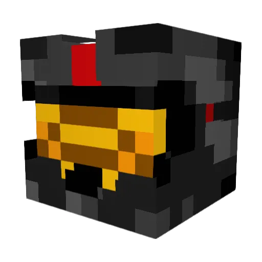Megaplayer07 Minecraft avatar head, 3D render