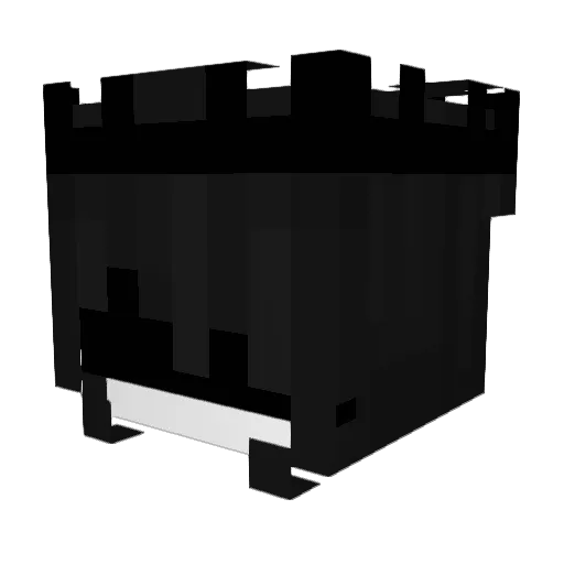 Megas18 Minecraft avatar head, 3D render