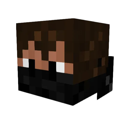 MegasnipeR212121 Minecraft avatar head, 3D render