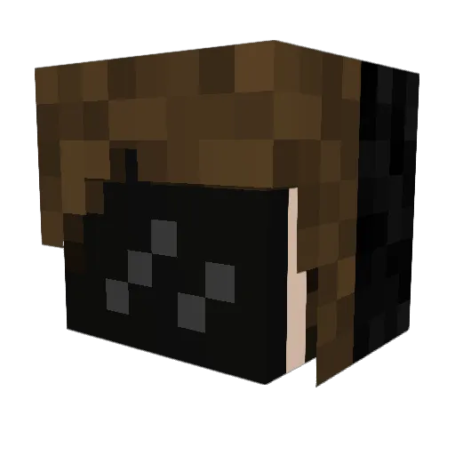 Megatronis47 Minecraft avatar head, 3D render
