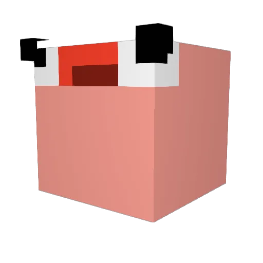Megy07 Minecraft avatar head, 3D render