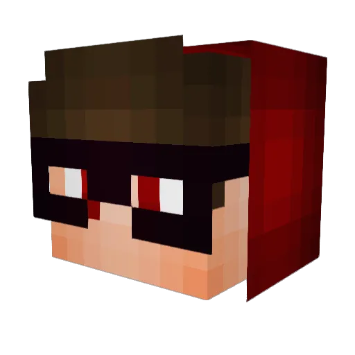 MehmetCakirYT Minecraft avatar head, 3D render