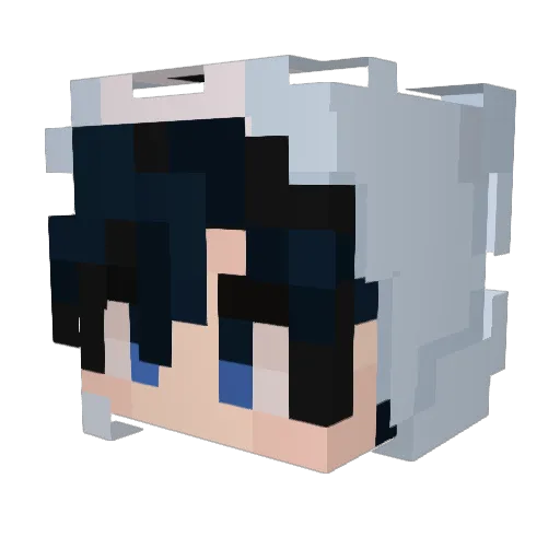MehmetErkan Minecraft avatar head, 3D render