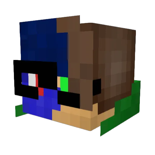 Mehmetcan05 Minecraft avatar head, 3D render