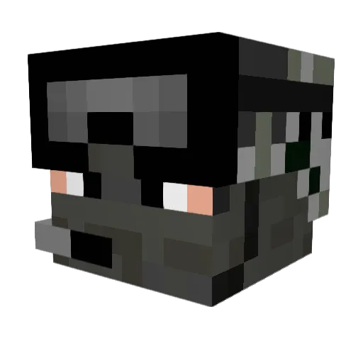 Mehmetcann05 Minecraft avatar head, 3D render