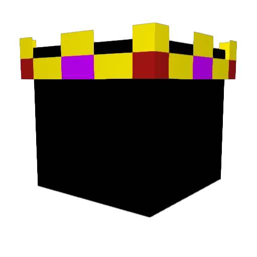Meibblue Minecraft avatar head, 3D render