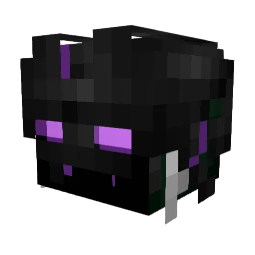 Meikky Minecraft avatar head, 3D render