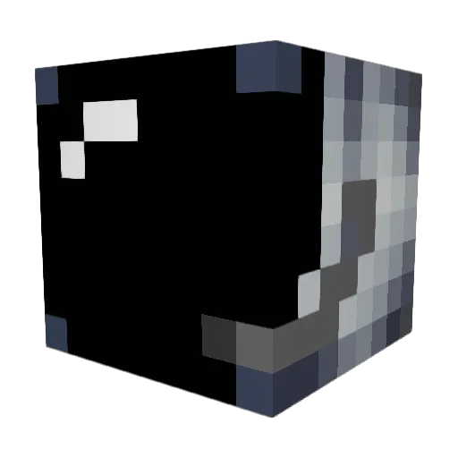 Meikul Minecraft avatar head, 3D render