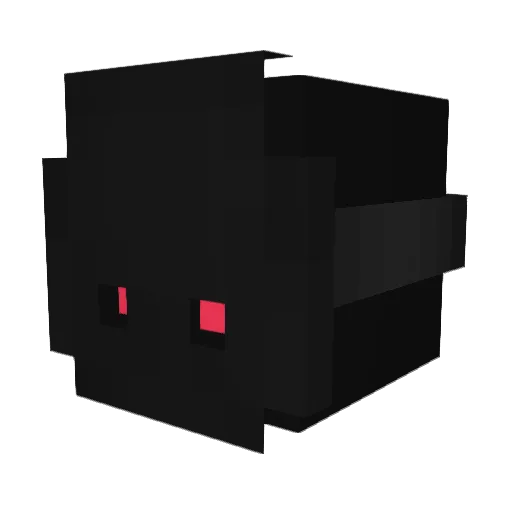 MeinZiko Minecraft avatar head, 3D render