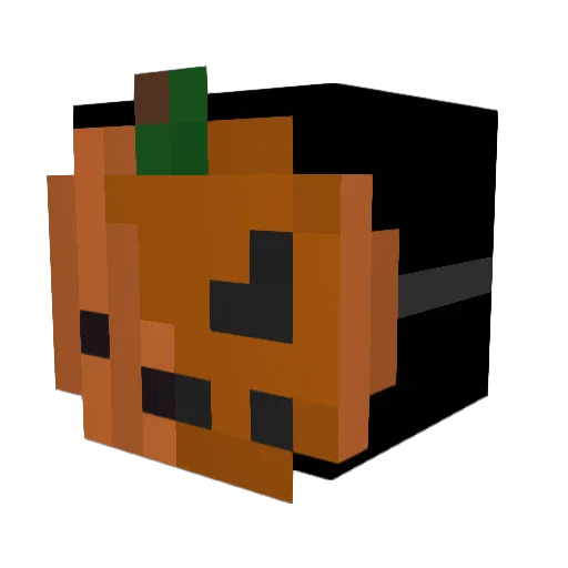 Meirly Minecraft avatar head, 3D render
