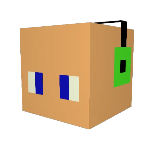 Meison114514810 Minecraft avatar head, 3D render