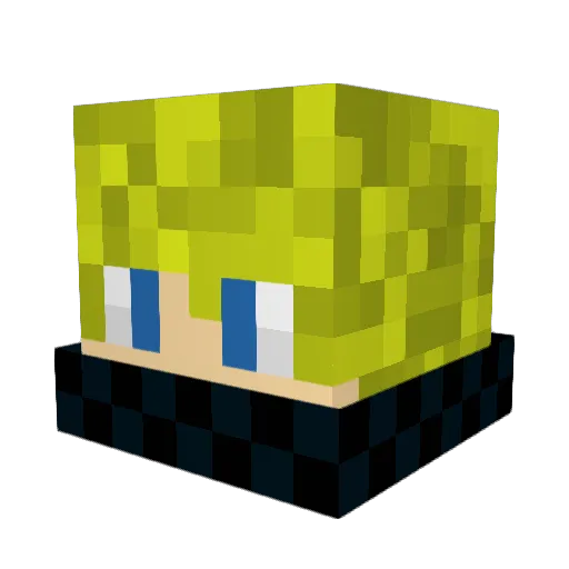 Meister_Jeager Minecraft avatar head, 3D render
