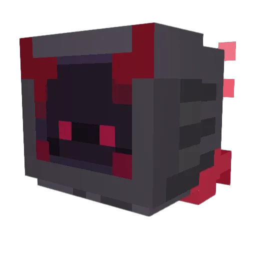Mejirr Minecraft avatar head, 3D render