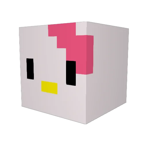 MekSigns Minecraft avatar head, 3D render