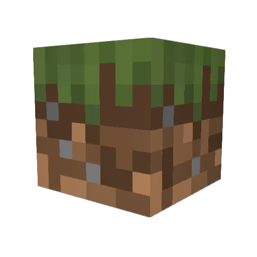Meka505 Minecraft avatar head, 3D render