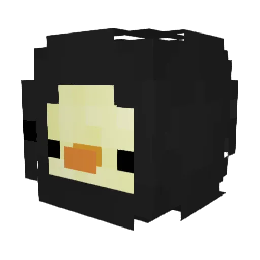 Mekke11 Minecraft avatar head, 3D render