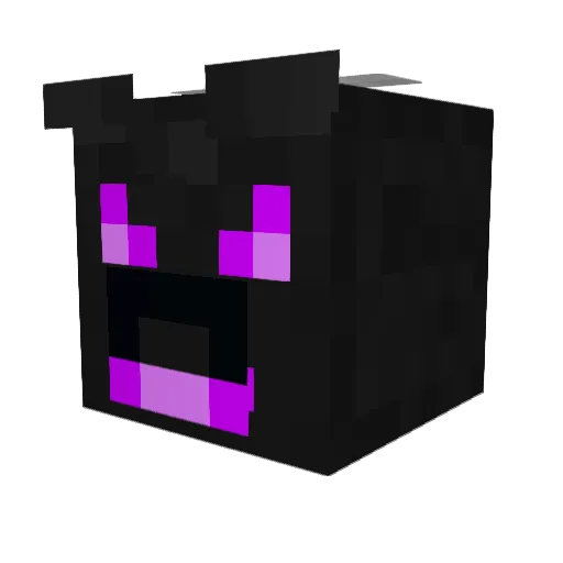 Melarn2 Minecraft avatar head, 3D render