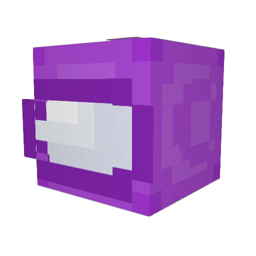 Meliford Minecraft avatar head, 3D render