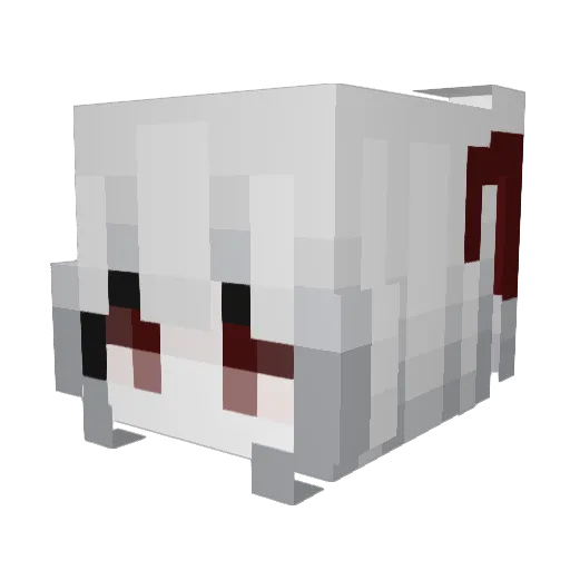 MelissaBunuelo Minecraft avatar head, 3D render