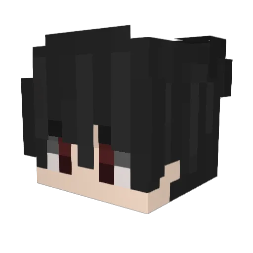 Melko_17 Minecraft avatar head, 3D render