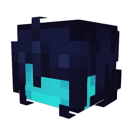 Mello691 Minecraft avatar head, 3D render