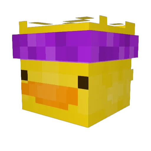 MellonNm Minecraft avatar head, 3D render