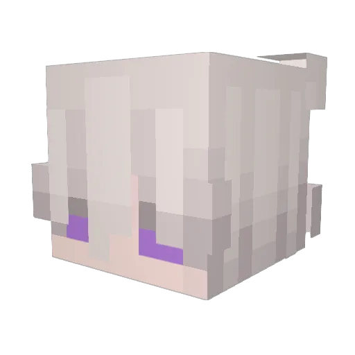 MellowTax Minecraft avatar head, 3D render